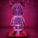 3D ночник мишка фейерверк стеклянный RGB светильник лампа медведь Bearbrick 8 цветов