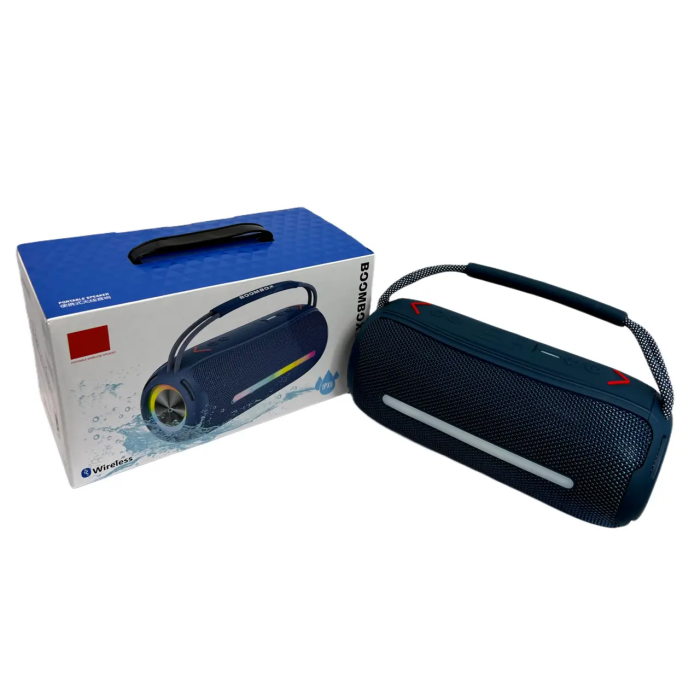 Портативна Bluetooth колонка Boombox 360 Pro Водонепроникна колонка з FM радіо та мікрофоном