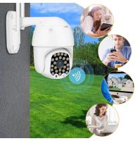 Уличная камера видеонаблюдения CAMERA CAD 555G Wi-FI TF card поворотная 2 mp 1080p с удаленным доступом