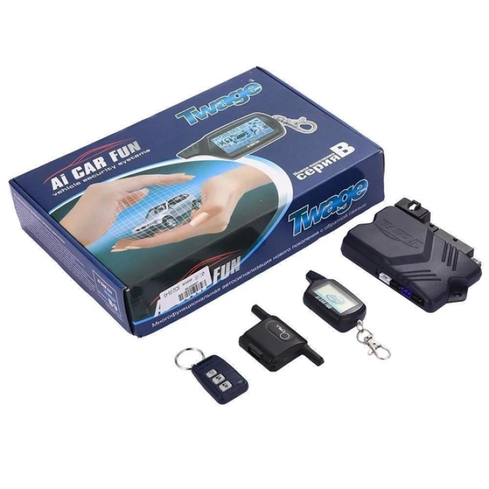 Автомобильная сигнализация CAR ALARM 2 WAY B9 автосигнализация