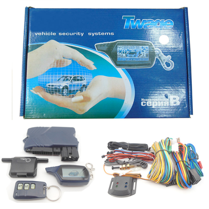 Автомобильная сигнализация CAR ALARM 2 WAY B9 автосигнализация