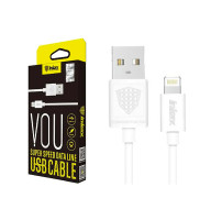 Кабель Inkax CK-13 USB - Lightning 1,0м