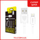 Кабель Inkax CK-13 USB - Lightning 1,0м