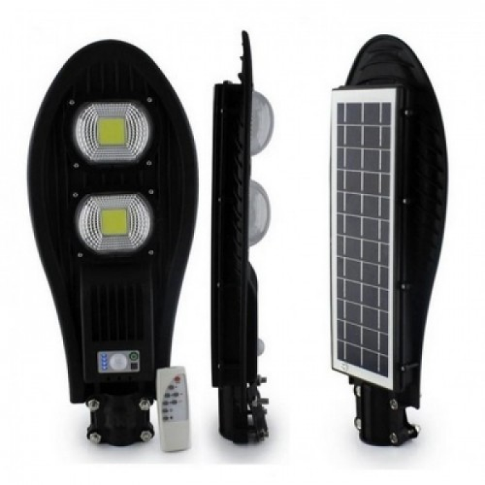 Вуличний ліхтар на сонячній батареї  solar street light 180W R2 2VP COB With Remote