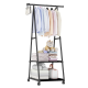 Универсальная напольная вешалка для одежды Coat Rack Triangular передвижная 160х55х42 см