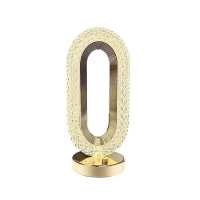 Настольная лампа 3 цвета Crystal Diamond-2, от USB аккумуляторный светильник-ночник