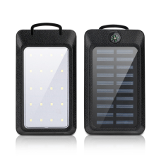 Повербанк із сонячною батареєю D003 10000mAh з компасом та ліхтариком