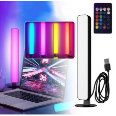 Настольный RGB-светильник D16 с пультом ДУ, от USB, светодиодная LED лампа с регулировкой яркости