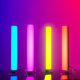Настольный RGB-светильник D16 с пультом ДУ, от USB, светодиодная LED лампа с регулировкой яркости