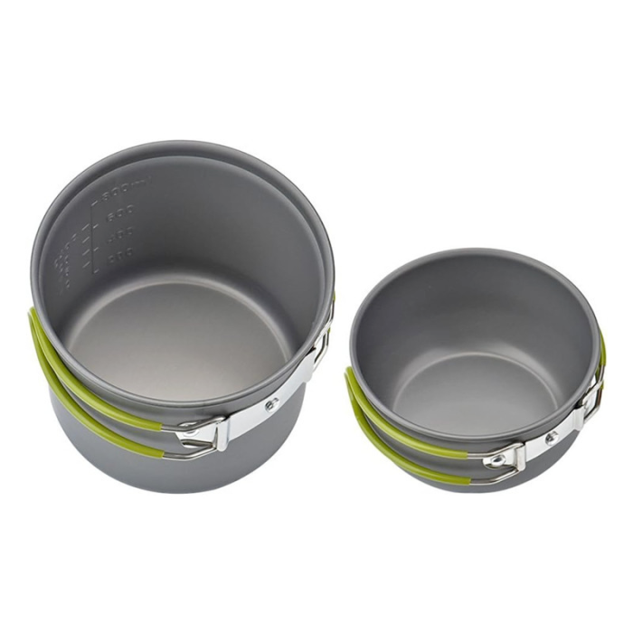 Набор туристической посуды Cooking Set DS-101 (посуда + горелка)