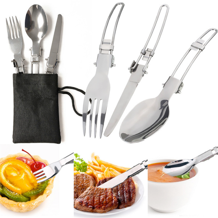 Набор туристической посуды Cooking Set DS-101 (посуда + горелка)