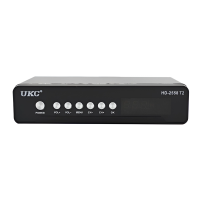 Тюнер DVB-T2 2558 METAL з підтримкою wi-fi адаптера (з екраном)