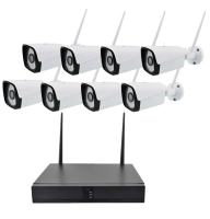 Комплект видеонаблюдения: регистратор + камеры 8 штук DVR KIT 6678 WiFi 8ch