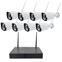Комплект видеонаблюдения: регистратор + камеры 8 штук DVR KIT 6678 WiFi 8ch