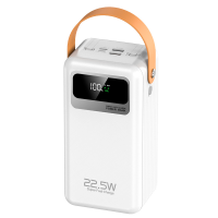 Повербанк 60000мАч зі швидкою зарядкою DX-103S для смартфона, ноутбука 22.5W з ліхтариком