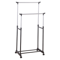 Подвійна вішалка для підлоги телескопічна Double Pole small 130x65x32 см