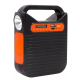Фонарь PowerBank EP-391BT радио/bluetooth/USB с солнечной панелью 9V 3W + лампочки