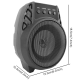 Портативна акустика ESS-108 з USB, SD, FM, Bluetooth
