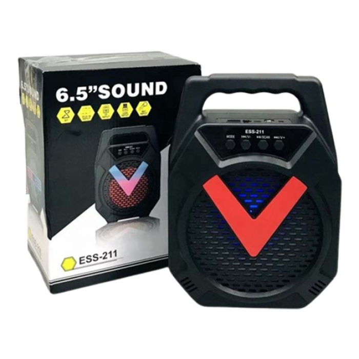 Портативна колонка-валіза ESS-211 з USB, SD, FM, Bluetooth