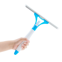 Щітка для миття вікон Economix Cleaning з пульверизатором (водосгін, стяжка)