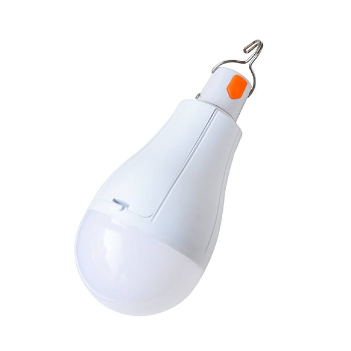 Лампочка с аккумулятором 2 x 18650 с зарядкой micro usb 5v BL FA-3830 