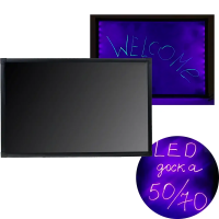 Світлодіодна дошка для малювання FLUORECENT BOARD 50*70 з фломастером та серветкою