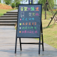 Світлодіодна дошка для малювання FLUORECENT BOARD WITH STAND 50*70 на стійці з фломастером та серветкою
