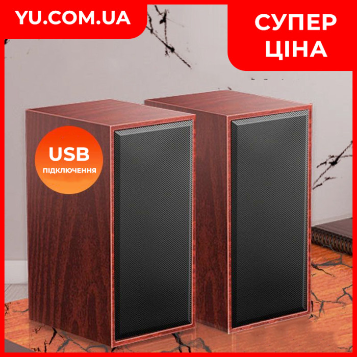 Музыкальные колонки для компьютера 2.0 FT-101