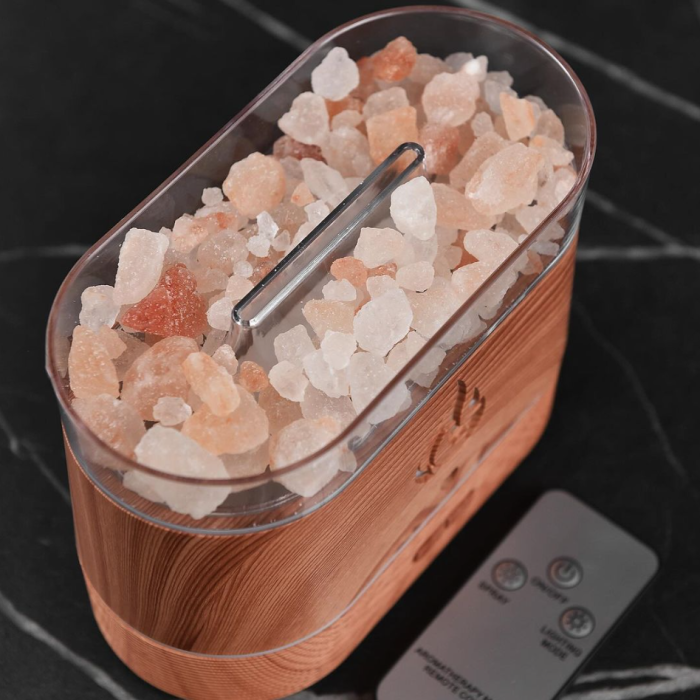 Зволожувач повітря із соляним камінням Aroma Diffuser UV-1/FT-1928