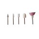Фрезер для манікюру та педикюру Flawless Salon Nails, 5 насадок, зарядка від USB