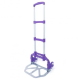 Портативная складная тележка Folding Hand Truck алюминиевая (фиолетовая) на колесиках до 80 кг