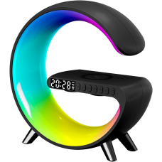 Лампа-ночник с Bluetooth-колонкой G-Smart G11 беспроводная зарядка для телефона 3W черная