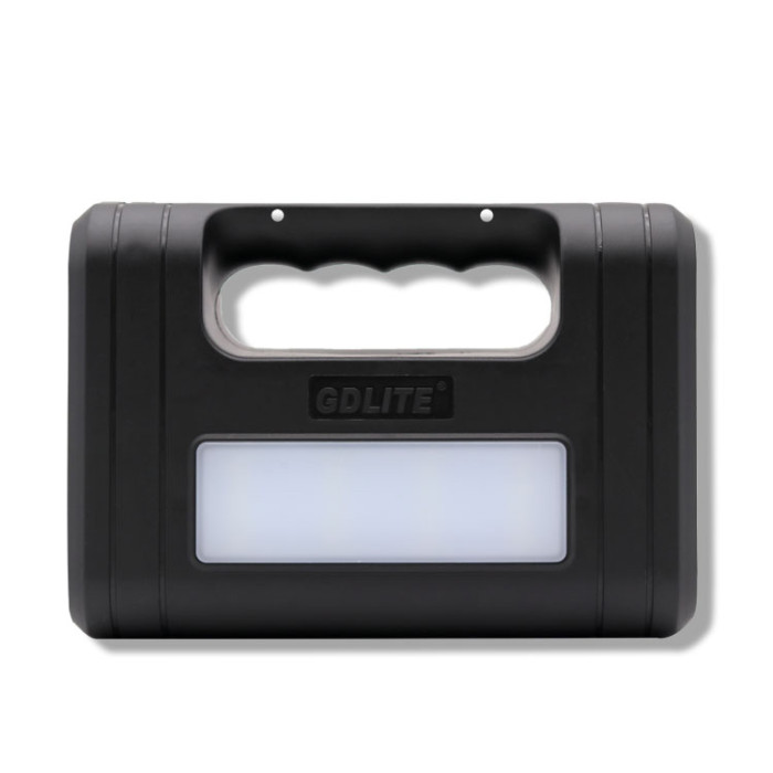Фонарь аккумуляторный PowerBank GD 8017 Smart с солнечной панелью и 3 лампами