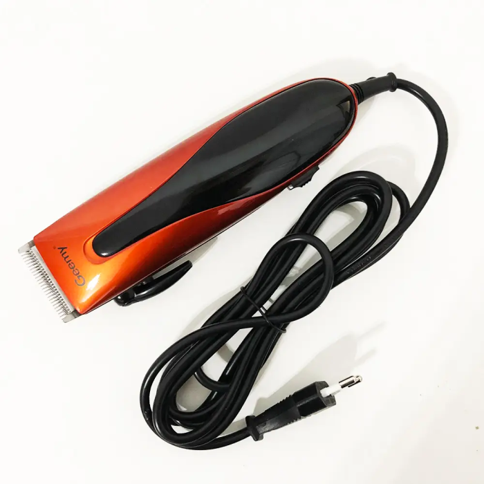 Машинка для стрижки волосся Geemy GM-1012 комплект 4 насадки для стрижки + ножиці