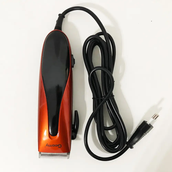 Машинка для стрижки волосся Geemy GM-1012 комплект 4 насадки для стрижки + ножиці