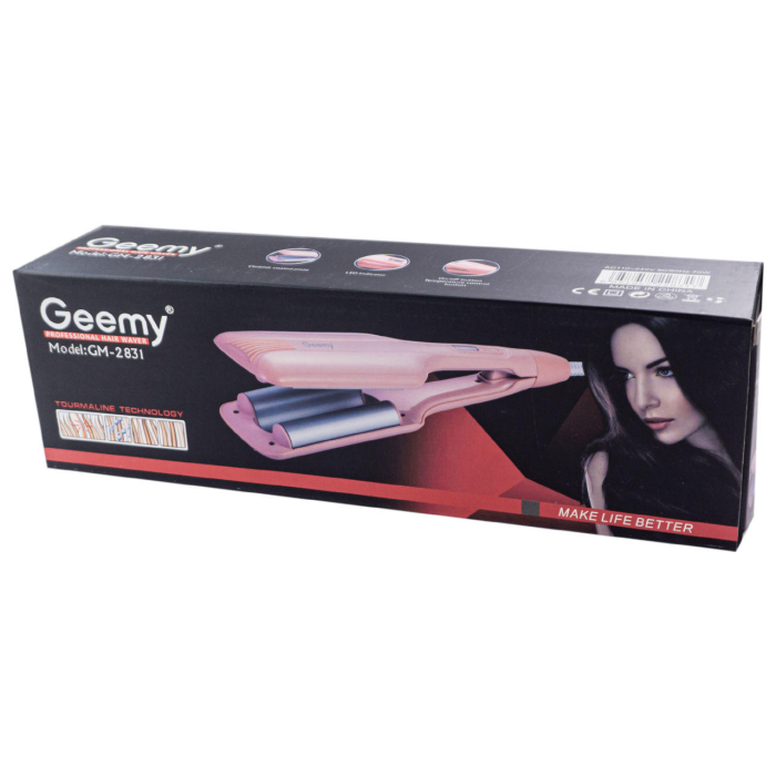 Плойка на три хвилі Gemei GM-2831 потрійна керамічна