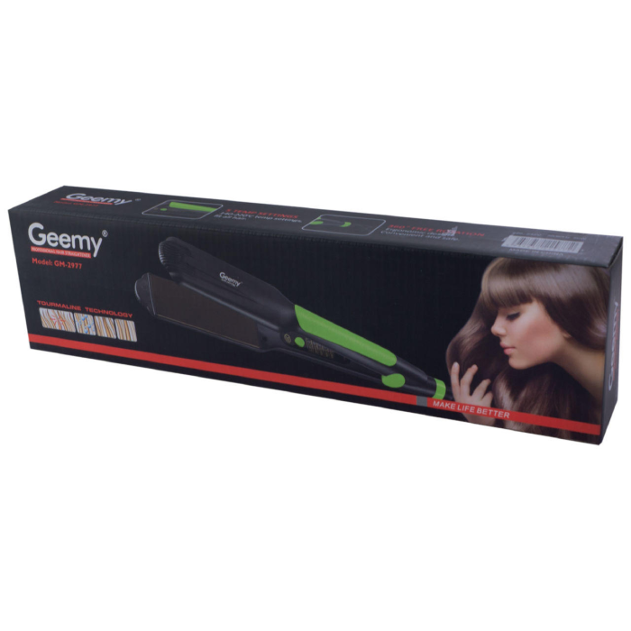 Випрямляч праска для волосся Gemei GM-2977 щипці для волосся з регулюванням температури