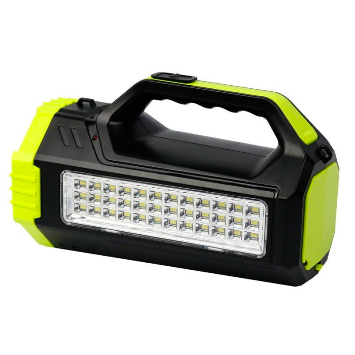 Ручной фонарь аварийный аккумуляторный Gold Silver GS-2683 10W прожектор + светильник
