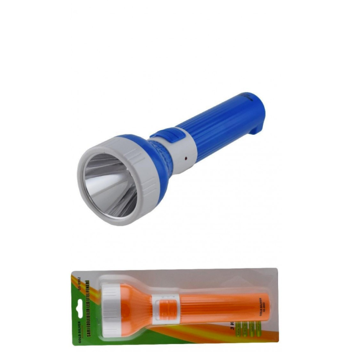 Фонарь светодиодный аккумуляторный Gold Silver GS-8902 2Вт 0,9A