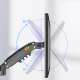 Кронштейн для двух мониторов H180 double с газлифтом для экранов 22"-32"