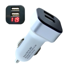 Автомобильный адаптер CAR USB HC1 9001 на 2 USB автомобильное зарядное устройство для телефона, навигатора, камеры