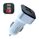 Автомобильный адаптер CAR USB HC1 9001 на 2 USB автомобильное зарядное устройство для телефона, навигатора, камеры