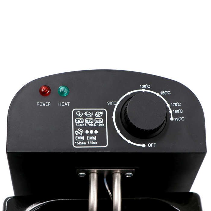 Фритюрниця електрична для дому Haeger HG-5299 3.5 л професійний фритюр
