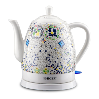 Електрочайник HAEGER HG-7837 1.5л керамічний 1350 Вт