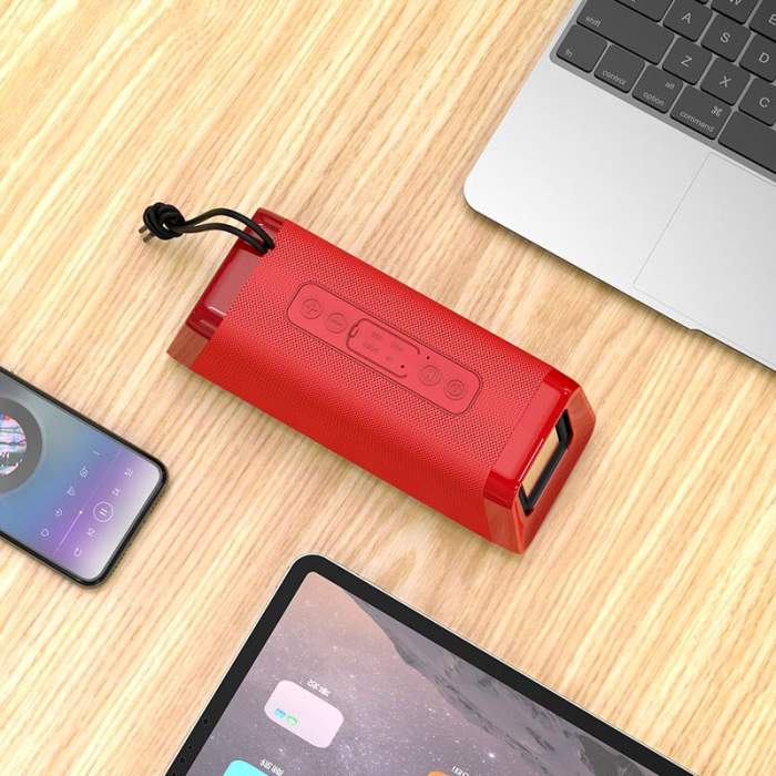 Портативна Bluetooth колонка HOCO BS35 AUX, Micro-SD card, USB, FM-Radio