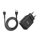 Зарядний пристрій 220В USBx2 з кабелем USB - Lightning Hoco N7 Speedy