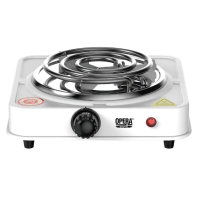 Плита електрична настільна спіральна одна конфорка Hot Plate Opera OP5711 (1000W 220V/50Hz)
