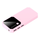 Powerbank 40000 mAh J-05 3USB+LED ліхтар міні портативна зарядка зовнішній аккумулятор павербанк