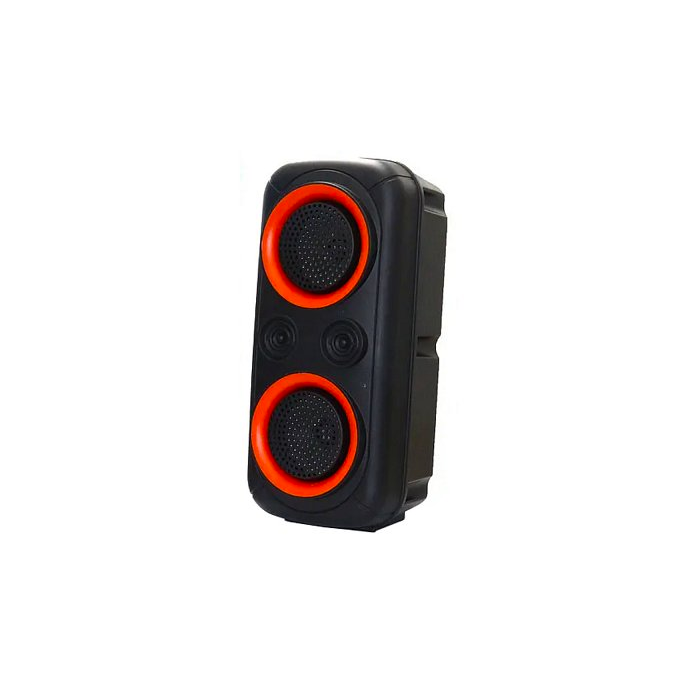 Портативна бездротова Bluetooth колонка 10Вт JBK-8901 USB, FM, акустична система з музичним підсвічуванням