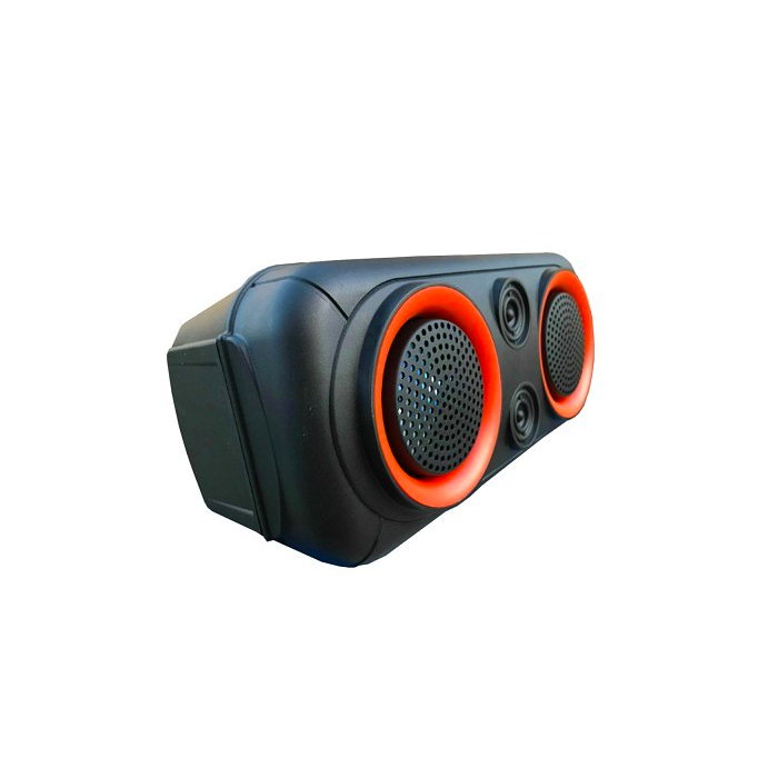 Портативна бездротова Bluetooth колонка 10Вт JBK-8901 USB, FM, акустична система з музичним підсвічуванням